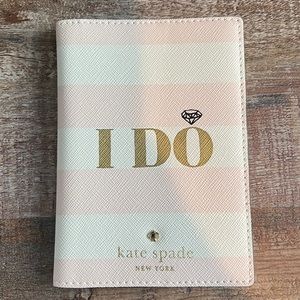 Kate Spade “I Do, I Did” Passport Holder